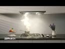 Zephyr 24-inch Pisa Series Under-Cabinet Range Hood ZPI-E24BG290 EXTERNAL_VIDEO 1