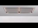 Zephyr 43-inch Lux Connect Series Ceiling Mount Hood ALU-E43CSX EXTERNAL_VIDEO 1
