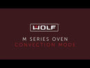 Wolf 30-inch, 5.1 cu. ft. Built-in Single Wall Oven with Dual VertiFlow™ Convection System SO3050CM/S EXTERNAL_VIDEO 3