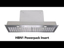 Best 36-inch HBN1 Series Hood Insert HBN1366SS EXTERNAL_VIDEO 1