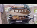 Big Green Egg Rotisserie Tumbler Basket 128577 EXTERNAL_VIDEO 1